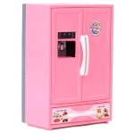 RATNA\'S Premium Quality Toy Refrigerator for Kids (Pink)