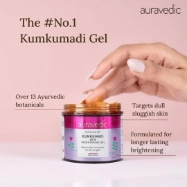 Auravedic Kumkumadi Skin Brightening Gel, 100g
