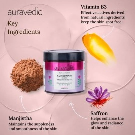 Auravedic Kumkumadi Skin Brightening Gel, 100g