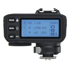 Godox X2T-N 2.4G Wireless Flash Trigger Transmitter Compatible with Nikon Camera Support i-TTL HSS 1/8000s Group Function LED Control Panel