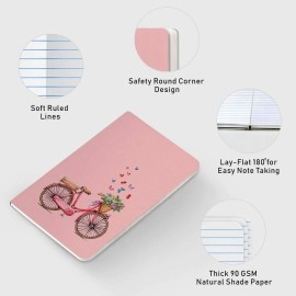 Factor Notes Cycle 90 GSM 112 Pages Ruled Journal Notebook, B6 Size