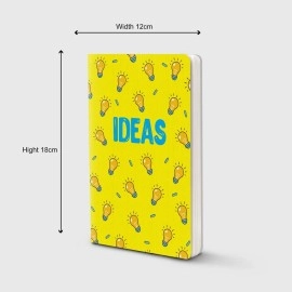 Factor Notes Idea 90 GSM 112 Pages Ruled Journal Notebook, B6 Size
