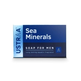 Ustraa Deo Soap for Men with Sea Minerals, 100 g (Pack of 8)