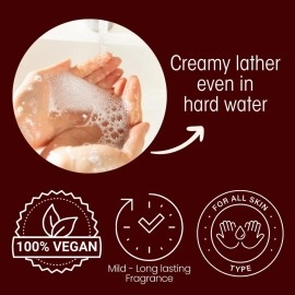 KLF Nirmal Cocosoft Handmade Coconut Soap, All-Natural, Moisturizing and Vegan, Pack of 5