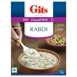 Gits Instant Rabdi Dessert Mix, 300g (Pack of 3 X 100g Each)