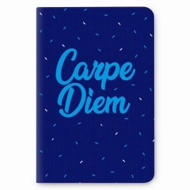 Factor Notes Carpe Diem 90 GSM 112 Pages Ruled Journal Notebook, B6 Size
