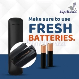 LipiWorld RM-L1162 Plus URC-122 LCD LED TV Remote Control (Compatible LG Led TV Remote Old Remote Exactly Same Remote Will Only Work) Compatible for LG Tv Remote