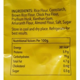 Schr Gluten Free Flour/Atta | Healthy & Naturally | Mix of Grains Almond Flour, Amaranth Flour, Rice Flour & Chickpea Flour | 1KG