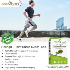 ATTAR AYURVEDA Pure Moringa Powder - 200g