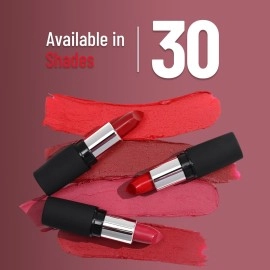 Swiss Beauty Pure Matte Creamy Lipstick | Non-drying, Highly pigmented Lipstick | Shade- Raspberry, 3.8gm|