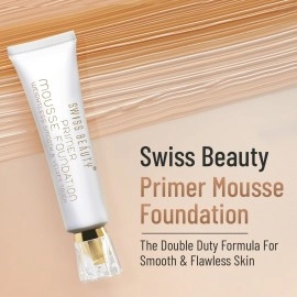 SWISS BEAUTY Foundation primer mousse 505-White Ivory