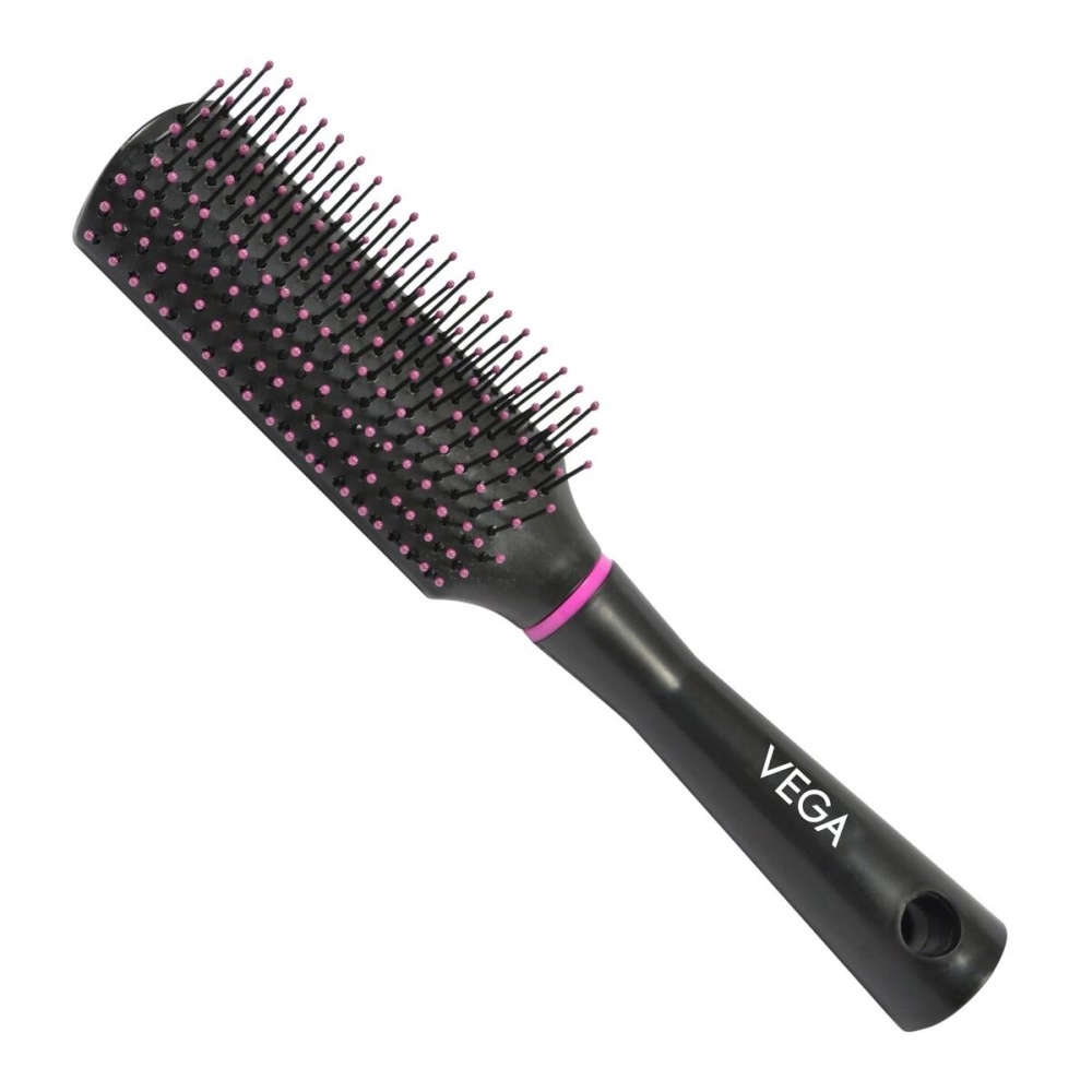 Vega Vega Flat Brush, Black, 94 g