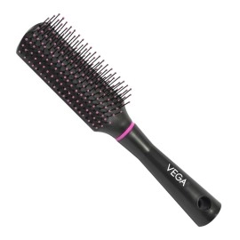Vega Vega Flat Brush, Black, 94 g