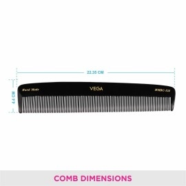 Vega Dressing Comb, black, 50 g