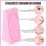 Teenitor 48 Pieces Makeup Sponge Blender For Face Curve Blending, Latex Free, Wedge Shaped Smooth Apply Beauty Sponge Applicator For Liquid Cream Foundation Loose Setting Powder