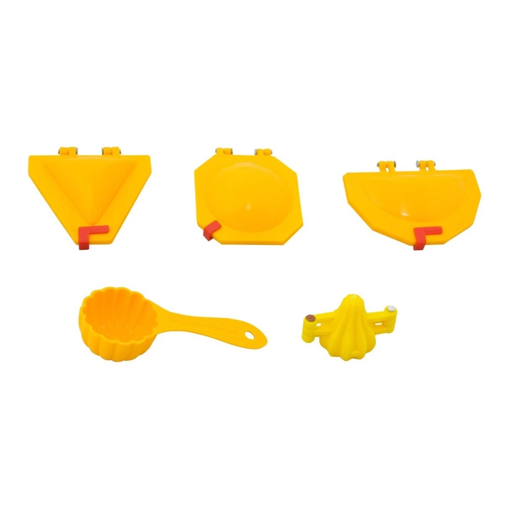 DS Kachori Samosa Modak Karanji Mould with Prasad Mud Scoop, Plastic