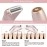 RenFox Electric Razor for Women - 2 in 1 Shaver for Women Bikini Legs Armpit Face Wet & Dry Painless Rechargeable Bikini Trimmer 2 Changeable Trimmer Heads (Rose Gold)