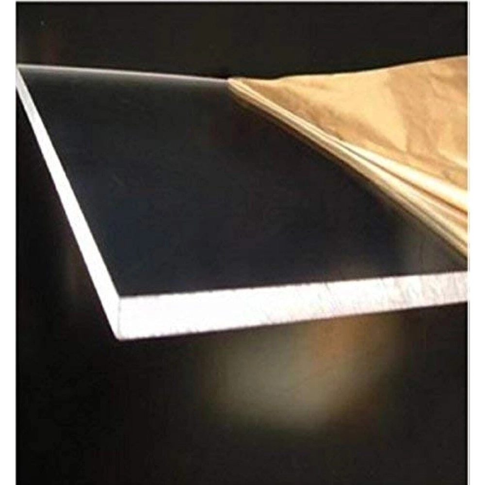 BIGMALL 10 mm Acrylic Clear Sheet 6 x 6 inch Multiple Size Listing (Pack of 2)