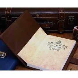 Lifestyle-You Notebook with Number Combination Lock Diary Retro Password Diaries Book Diary Journal Lockable Book. (Blue)