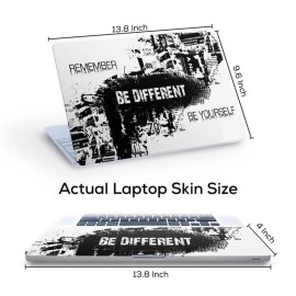 Galaxsia Vinyl Laptop Skin/Sticker/Cover/Decal for 14 Inch Laptops, Compatible with All Brands