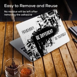 Galaxsia Vinyl Laptop Skin/Sticker/Cover/Decal for 14 Inch Laptops, Compatible with All Brands