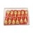 Amina Henna Instant Tatto Red Outline Mehndi/No Chemicals Dyes - Color Paste Cone (Red, 12 Piece) (Red)