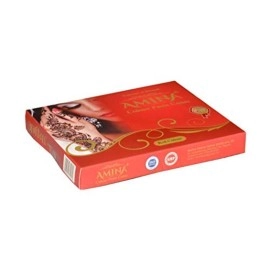 Amina Henna Instant Tatto Red Outline Mehndi/No Chemicals Dyes - Color Paste Cone (Red, 12 Piece) (Red)