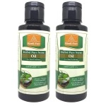 Khadi Pure Herbal Pure Neem Oil, 210 ml (Pack of 2)