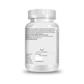 nature\'s velvet Ksm66 Ashwagandha 500mg 60+60 Capsules, 120 Count