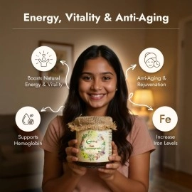 Nutriorg Vedic Chyawanprash 500g | Made with 49 Ayurvedic Herbs | Boosts Immunity, Digestion & Energy | Rich in Antioxidants & Vitamin C | Supports Overall Health