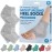 Dr. Frederick\'s Original Moisturizing Heel Socks for Cracked Heel Treatment - 2 Pairs - Stop Cracked Heels in Their Tracks