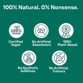 OZiva Plant Based Biotin For Hair Growth 10000Mcg+ With Amla For Men & Women, Biotin Supplement To Support Hairfall Control & Healthier Skin, Certified Clean & Vegan, 125 Gm