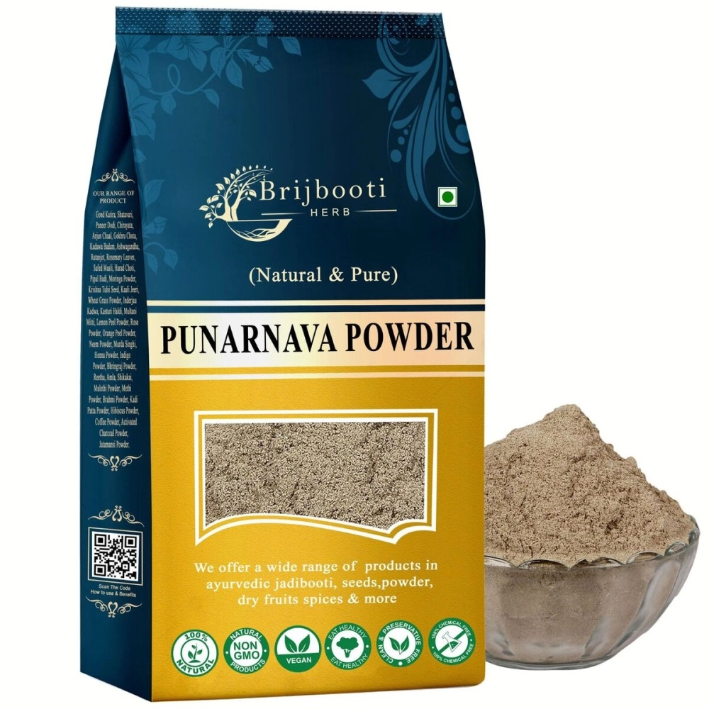 BIRJU MAHAVIR Punarnava Powder - Boerhaavia Diffusa -Spreading Hogweed,400g