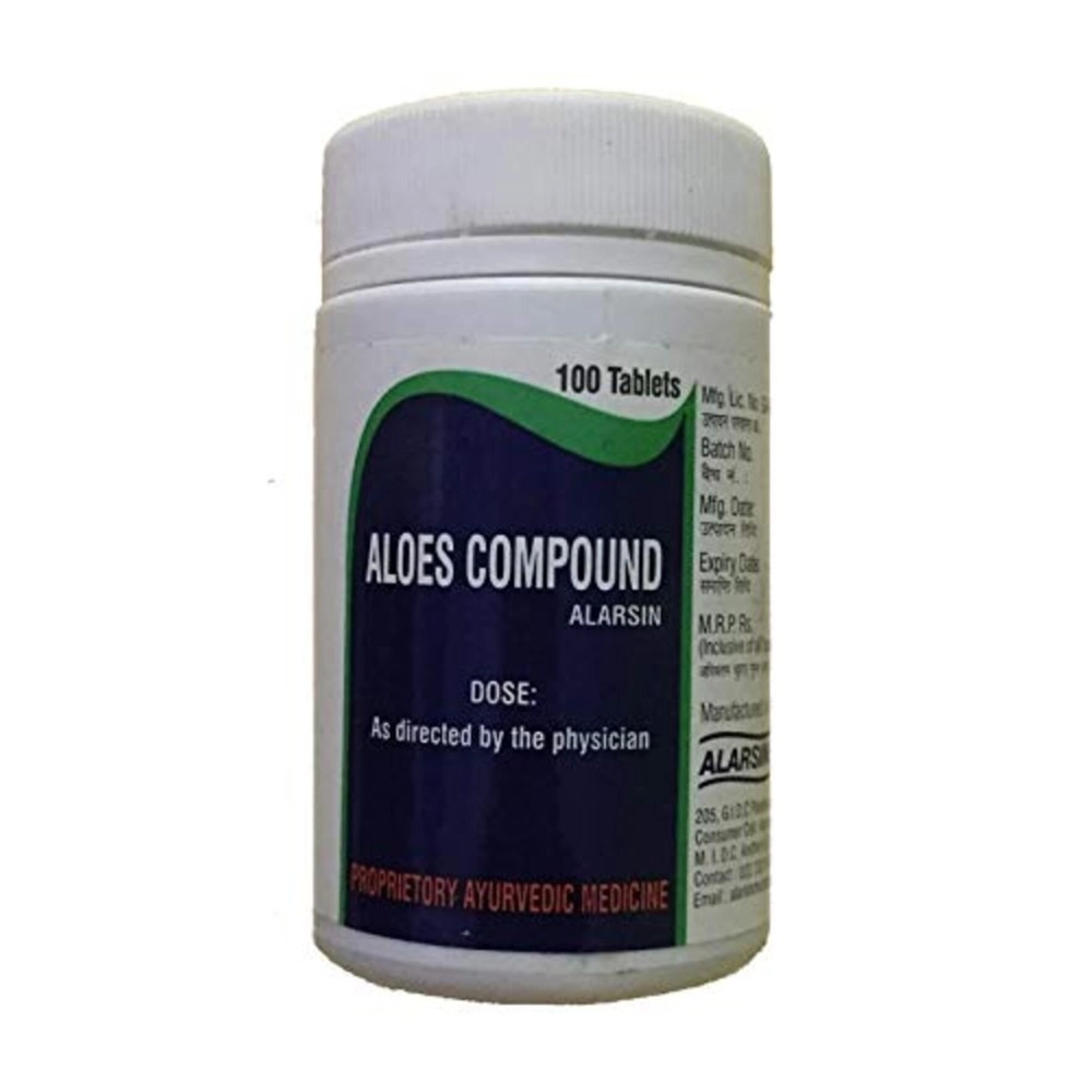 Alarsin Aloes Compound 100 Tablet