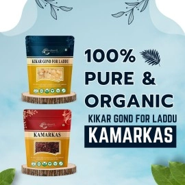 BIRJU MAHAVIR Combo Pack of Gond Kikar and Kamarkas 200 Gr