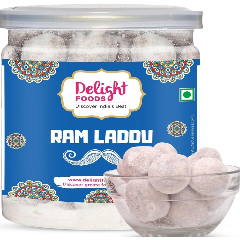 Delight Foods Traditional Churans - Hygienically Packed (Ram Laddo, 300 grams)