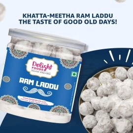 Delight Foods Traditional Churans - Hygienically Packed (Ram Laddo, 300 grams)