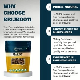 Birju Mahavir 100 GR MAKOY - MAKOH -SOLANUM NIGRUM - BLACK NIGHT SHADE