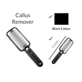 Futurekart Metal Colossa Pedicure Rasp Foot Callus Remover Tool Stainless Steel, Foot Filer & Pedicure, Heel Scrubber Foot Scrubber for Dead Skin -Black