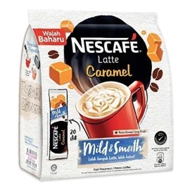 Nescafe Mild & Smooth, Latte Caramel, Coffee, 500 g