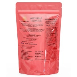 A D FOOD AND HERBS Arjuna/Terminalia Arjuna Bark/Arjun Ki Chaal Powder (50 g)