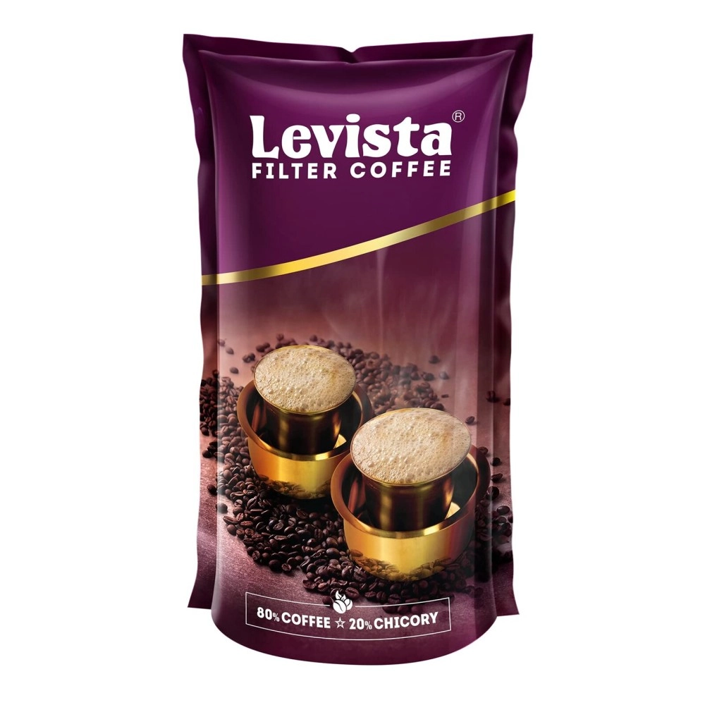 Levista Instant, Premium & Filter Coffee (Mixed Size and variant) (500g (pack of 1), Filter Coffee 80/20)