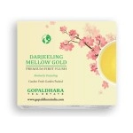 Gopaldhara Darjeeling Premium First Flush Spring Mellow Gold Tea 200 gram Paper Box - Special FTGFOP1 Darjeeling Tea Highest Elevation (7000Ft)