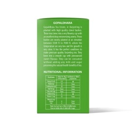 Gopaldhara Darjeeling Premium First Flush Spring Mellow Gold Tea 200 gram Paper Box - Special FTGFOP1 Darjeeling Tea Highest Elevation (7000Ft)