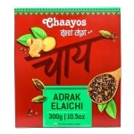 Chaayos Premium Flavoured Tea Blend - Adrak Elaichi Chai - 300g