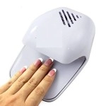 Surat Dream Nail Polish Dryer Machine Kit | Portable Battery Operated Nail Dryer with Fan for Nail Polish, Nail Art, Stamping Kit (White)
