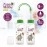 Beebaby Gentle 2 in 1 Polypropylene Standard Neck Baby Feeding Bottle with Feeder (Plastic) Spoon. (Green, 250ml)