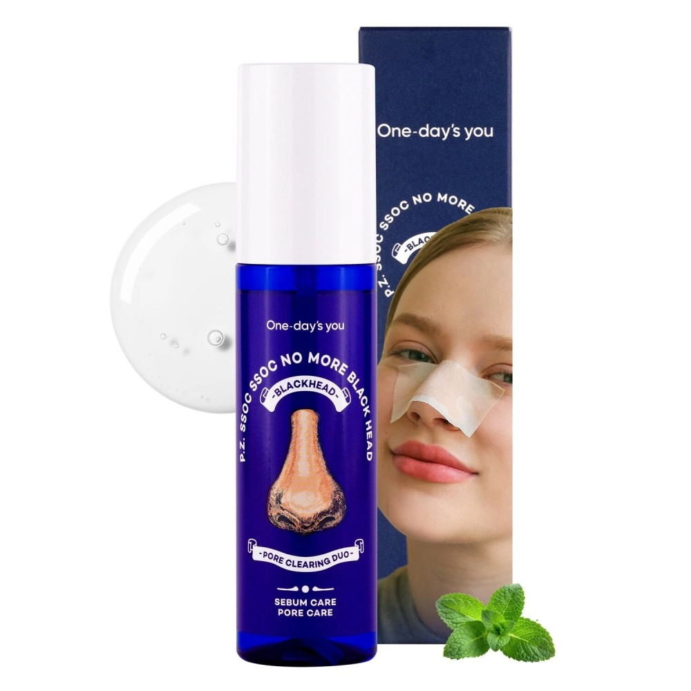 One-day\'s you P.Z. Ssoc Ssoc No More Blackhead 3.4 fl oz (100 ml), Pore clearing, Sebum Control, Acne Care, Blackhead Remover, Pore Minimizer, Korean Skin Care, Animal Testing Free, Paraben Free