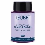 GUBB Acetone Free Nail Paint/Polish Remover Dip & Twist Sponge Bottle Vanilla Lavender Aroma 80ml
