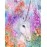 HASTHIP DIY 5D Full Drill Diamond Painting, Rhinestone Pasted Cross Stitch Blue Owl Pattern for Home Wall Decoration (Unicorn 2)